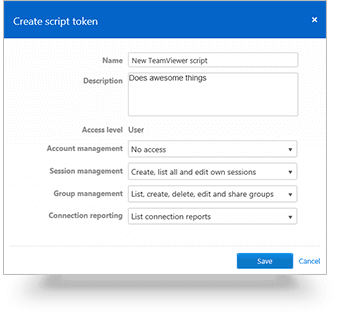 Create new script and define all properties.