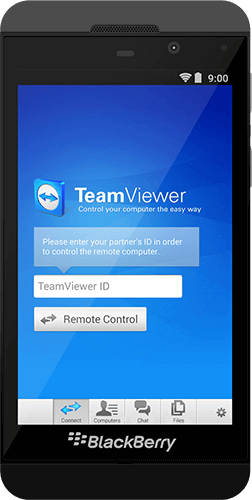 TeamViewer on BlackBerry
